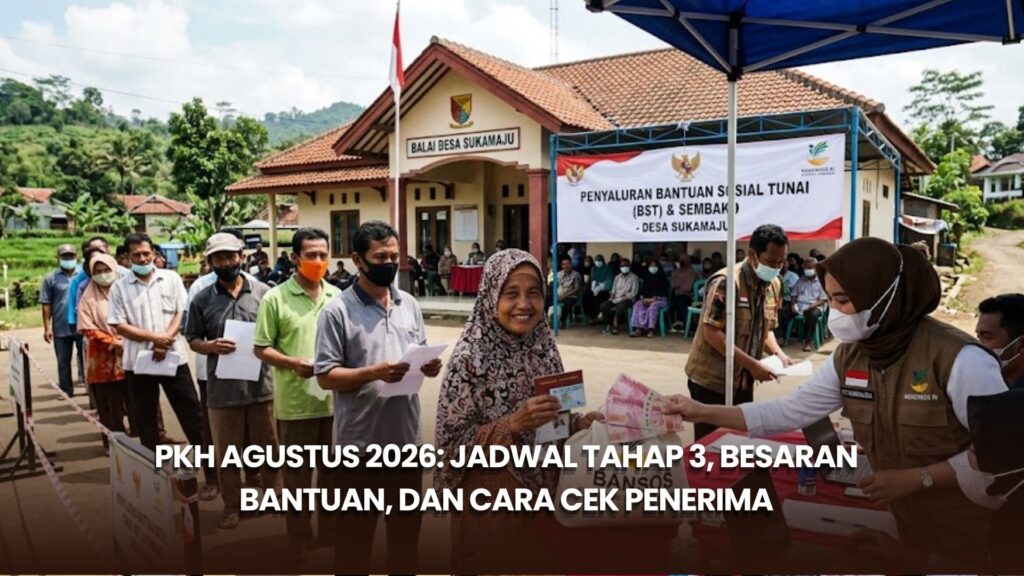 PKH Agustus 2026: Jadwal Tahap 3, Besaran Bantuan, dan Cara Cek Penerima