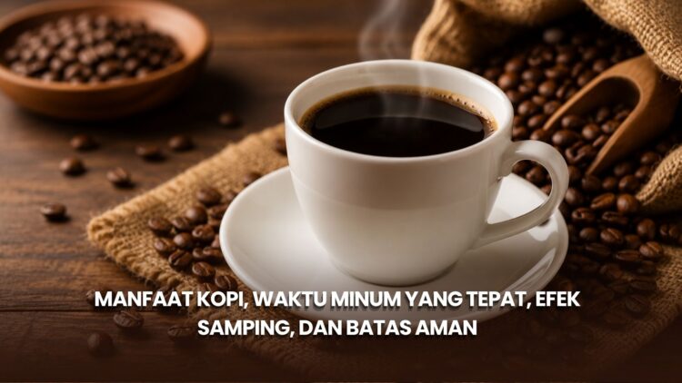 Manfaat Kopi, Waktu Minum yang Tepat, Efek Samping, dan Batas Aman