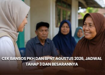 Cek Bansos PKH dan BPNT Agustus 2026, Jadwal Tahap 3 dan Besarannya