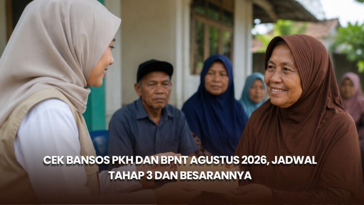 Cek Bansos PKH dan BPNT Agustus 2026, Jadwal Tahap 3 dan Besarannya