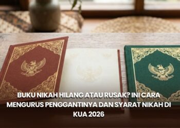 Buku Nikah Hilang atau Rusak? Ini Cara Mengurus Penggantinya dan Syarat Nikah di KUA 2026