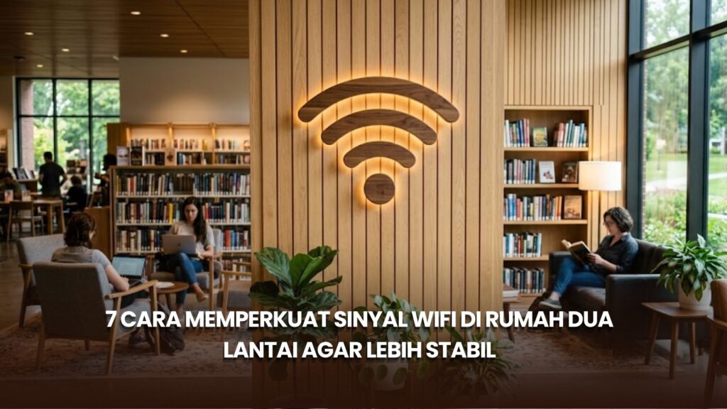 7 Cara Memperkuat Sinyal WiFi di Rumah Dua Lantai agar Lebih Stabil