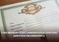 Cara Membuat Surat Lamaran Kerja yang Baik dan Struktur Lengkapnya
