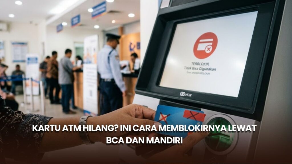 Kartu ATM Hilang? Ini Cara Memblokirnya lewat BCA dan Mandiri