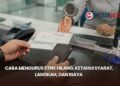Cara Mengurus STNK Hilang, Ketahui Syarat, Langkah, dan Biaya