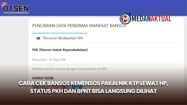 Cara Cek Bansos Kemensos Pakai NIK KTP Lewat HP, Status PKH dan BPNT Bisa Langsung Dilihat