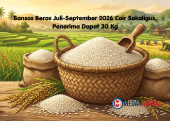 Bansos Beras Juli-September 2026 Cair Sekaligus, Penerima Dapat 30 Kg