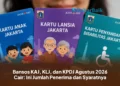 Bansos KAJ, KLJ, dan KPDJ Agustus 2026 Cair: Ini Jumlah Penerima dan Syaratnya