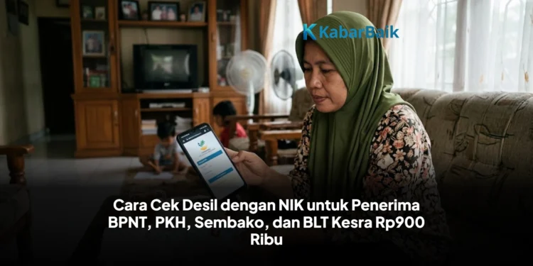 Cara Cek Desil dengan NIK untuk Penerima BPNT, PKH, Sembako, dan BLT Kesra Rp900 Ribu