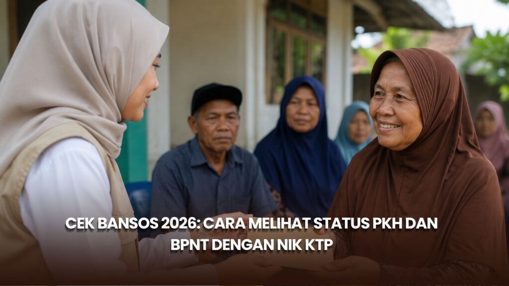Cek Bansos 2026: Cara Melihat Status PKH dan BPNT dengan NIK KTP