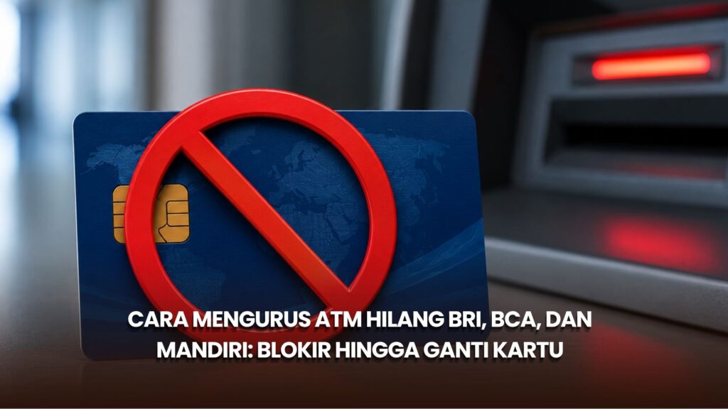 Cara Mengurus ATM Hilang BRI, BCA, dan Mandiri: Blokir hingga Ganti Kartu