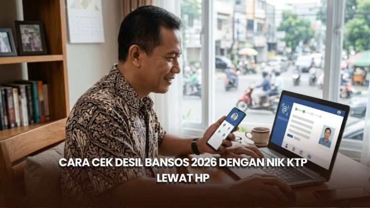 Cara Cek Desil Bansos 2026 dengan NIK KTP Lewat HP