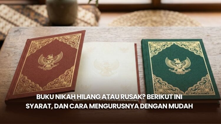 Buku Nikah Hilang atau Rusak? Berikut Ini Syarat, dan Cara Mengurusnya dengan Mudah