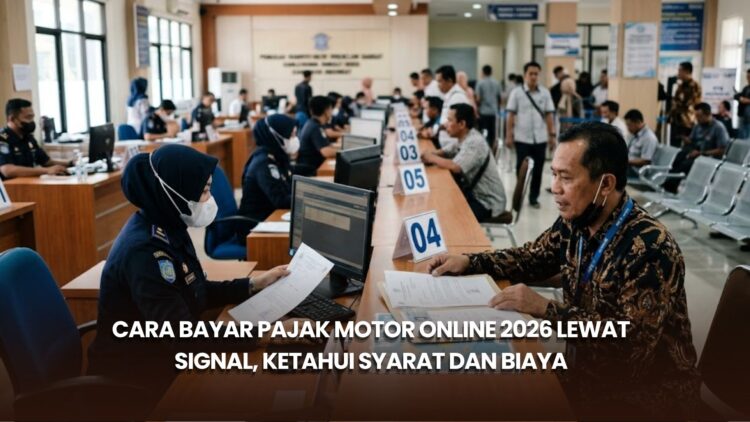 Cara Bayar Pajak Motor Online 2026 Lewat SIGNAL, Ketahui Syarat dan Biaya