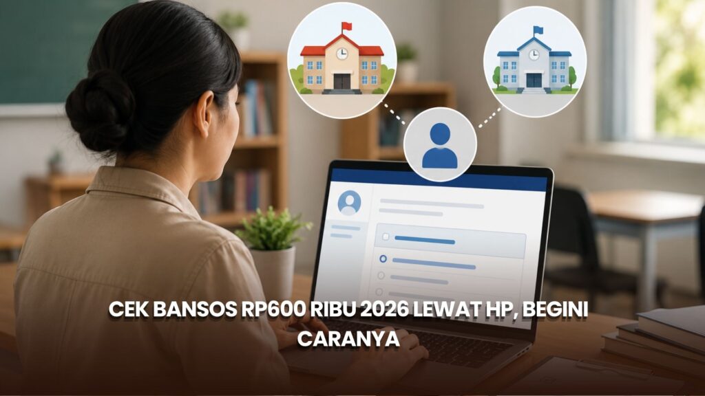 Cek Bansos Rp600 Ribu 2026 lewat HP, Begini Caranya