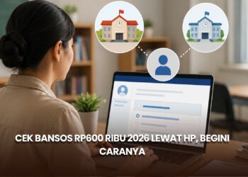 Cek Bansos Rp600 Ribu 2026 lewat HP, Begini Caranya