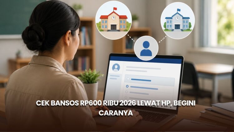 Cek Bansos Rp600 Ribu 2026 lewat HP, Begini Caranya