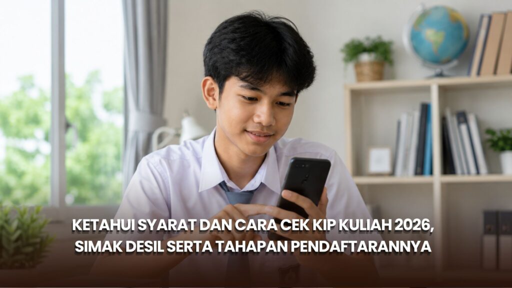Ketahui Syarat dan Cara Cek KIP Kuliah 2026, Simak Desil serta Tahapan Pendaftarannya
