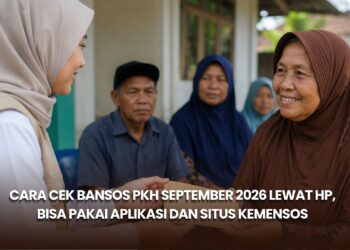 Cara Cek Bansos PKH September 2026 lewat HP, Bisa Pakai Aplikasi dan Situs Kemensos