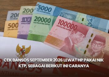Cek Bansos September 2026 Lewat HP Pakai NIK KTP, Sebagai Berikut Ini Caranya