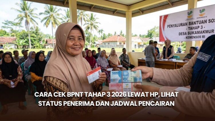 Cara Cek BPNT Tahap 3 2026 Lewat HP, Lihat Status Penerima dan Jadwal Pencairan