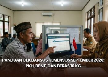 Panduan Cek Bansos Kemensos September 2026: PKH, BPNT, dan Beras 10 Kg
