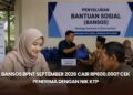 Bansos BPNT September 2026 Cair Rp600.000? Cek Penerima dengan NIK KTP