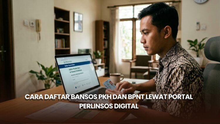 Cara Daftar Bansos PKH dan BPNT Lewat Portal Perlinsos Digital