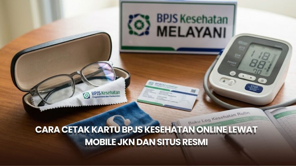 Cara Cetak Kartu BPJS Kesehatan Online Lewat Mobile JKN dan Situs Resmi