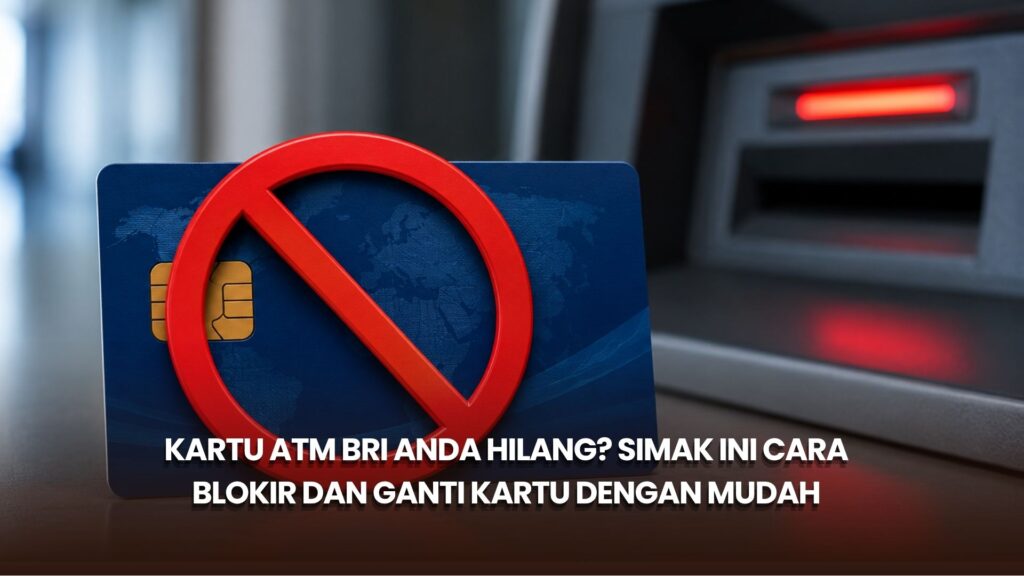Kartu ATM BRI Anda Hilang? Simak Ini Cara Blokir dan Ganti Kartu dengan Mudah