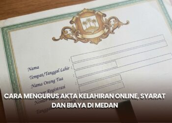 Cara Mengurus Akta Kelahiran Online, Syarat dan Biaya di Medan