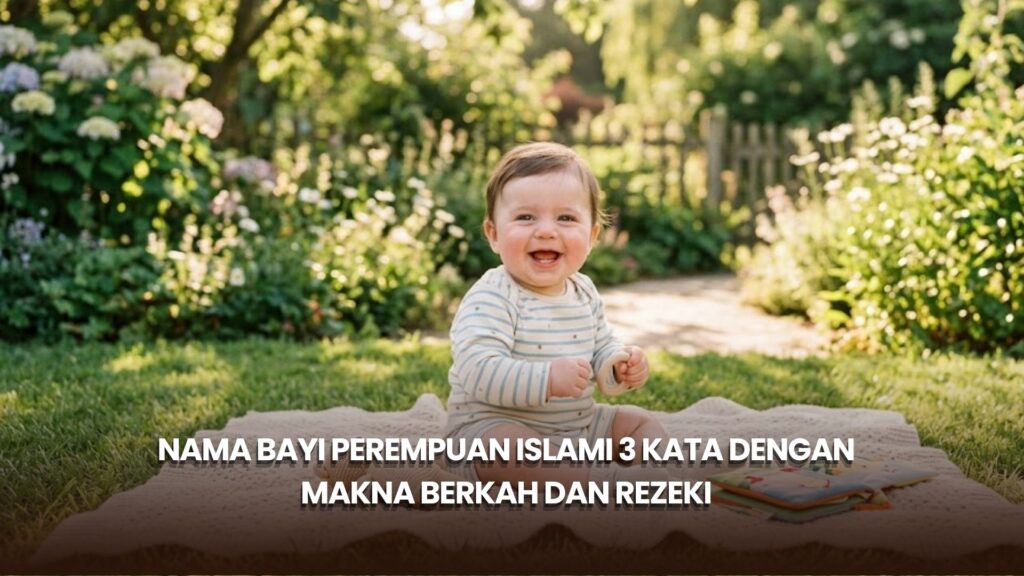 Nama Bayi Perempuan Islami 3 Kata dengan Makna Berkah dan Rezeki