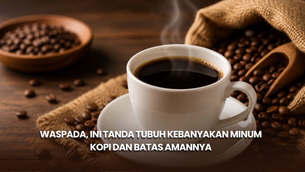 Waspada, Ini Tanda Tubuh Kebanyakan Minum Kopi dan Batas Amannya