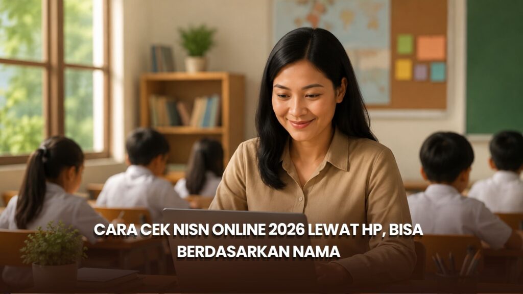 Cara Cek NISN Online 2026 Lewat HP, Bisa Berdasarkan Nama