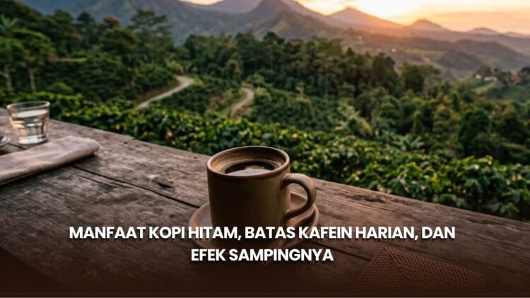 Manfaat Kopi Hitam, Batas Kafein Harian, dan Efek Sampingnya