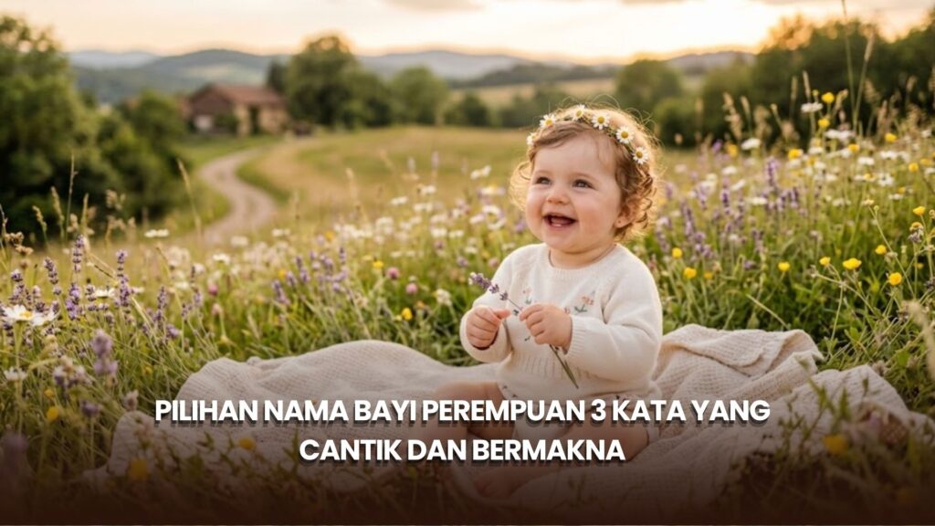 Pilihan Nama Bayi Perempuan 3 Kata yang Cantik dan Bermakna