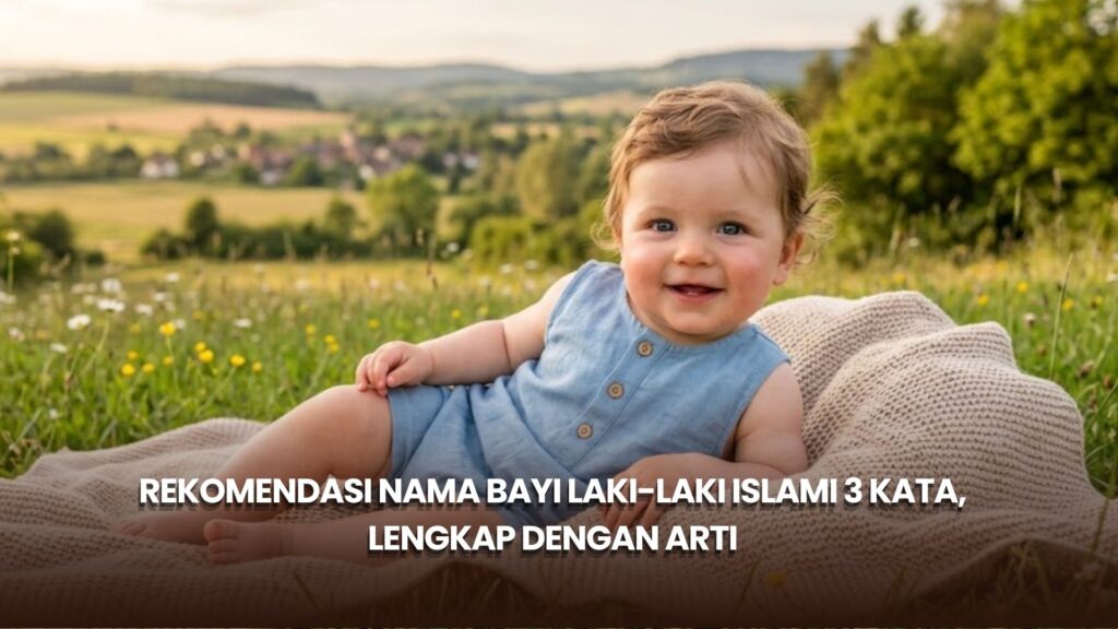 Rekomendasi Nama Bayi Laki-laki Islami 3 Kata, Lengkap dengan Arti