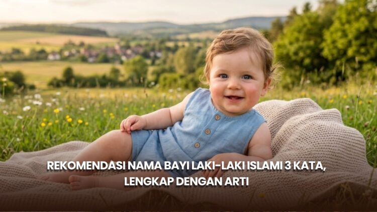Rekomendasi Nama Bayi Laki-laki Islami 3 Kata, Lengkap dengan Arti