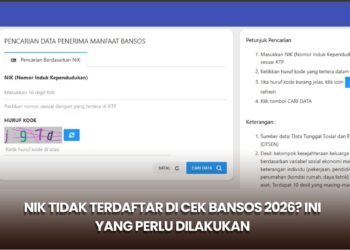 NIK Tidak Terdaftar di Cek Bansos 2026? Ini yang Perlu Dilakukan