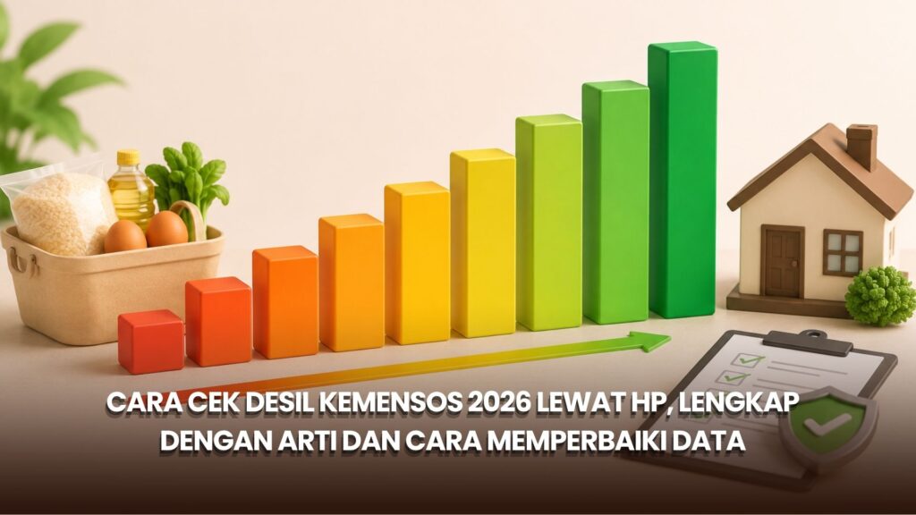Cara Cek Desil Kemensos 2026 Lewat HP, Lengkap dengan Arti dan Cara Memperbaiki Data