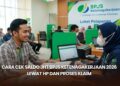 Cara Cek Saldo JHT BPJS Ketenagakerjaan 2026 Lewat HP dan Proses Klaim