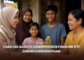 Cara Cek Bansos Kemensos 2026 Pakai NIK KTP dan Besaran Bantuan