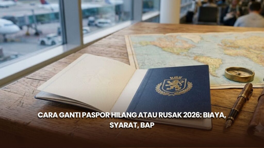 Cara Ganti Paspor Hilang atau Rusak 2026: Biaya, Syarat, BAP