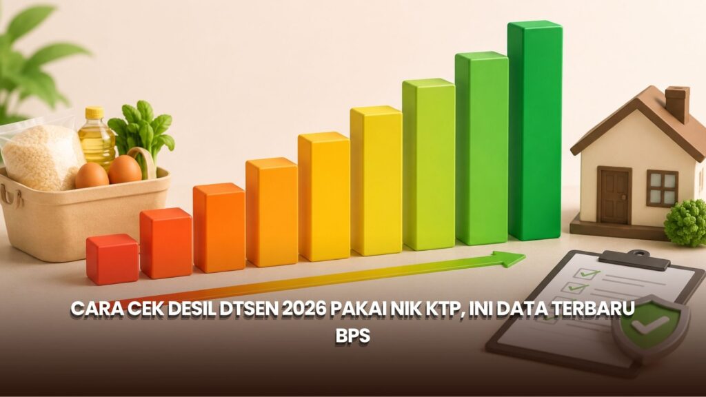 Cara Cek Desil DTSEN 2026 Pakai NIK KTP, Ini Data Terbaru BPS