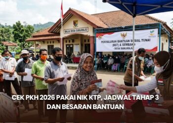 Cek PKH 2026 Pakai NIK KTP, Jadwal Tahap 3 dan Besaran Bantuan