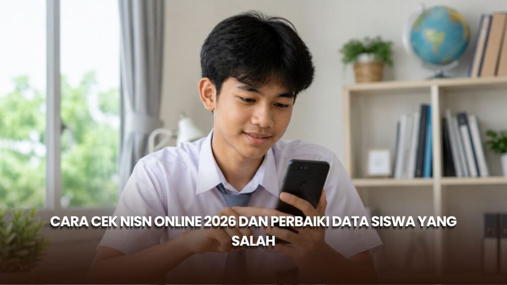 Cara Cek NISN Online 2026 dan Perbaiki Data Siswa yang Salah