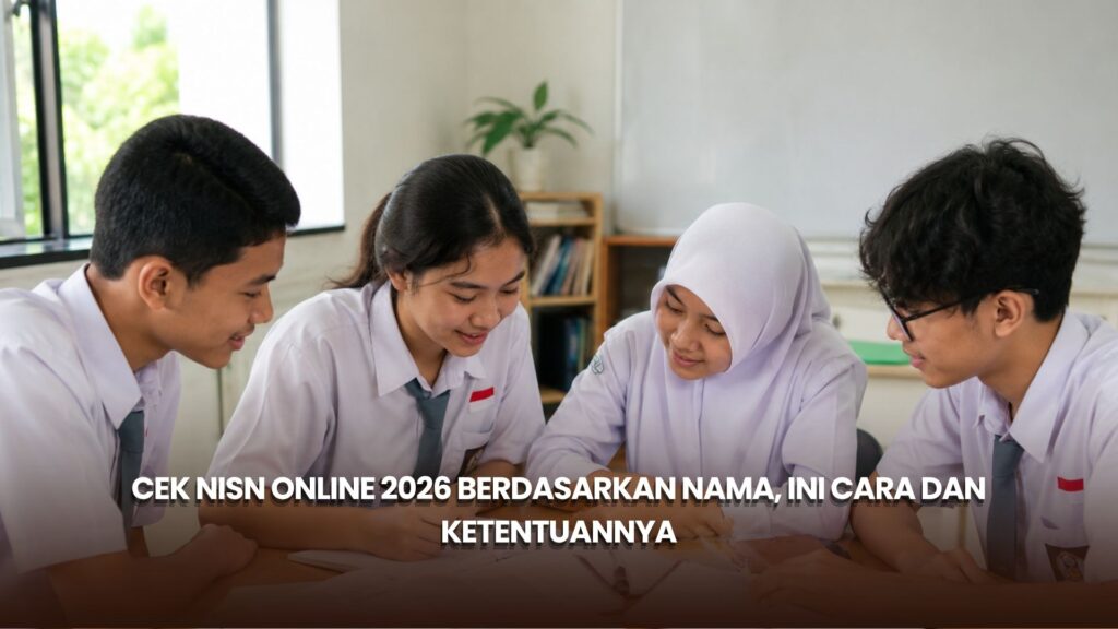 Cek NISN Online 2026 Berdasarkan Nama, Ini Cara dan Ketentuannya