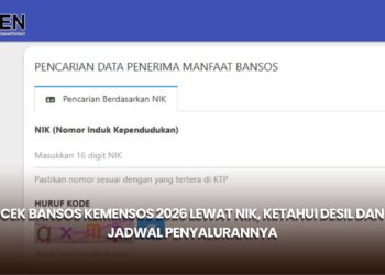 Cek Bansos Kemensos 2026 Lewat NIK, Ketahui Desil dan Jadwal Penyalurannya