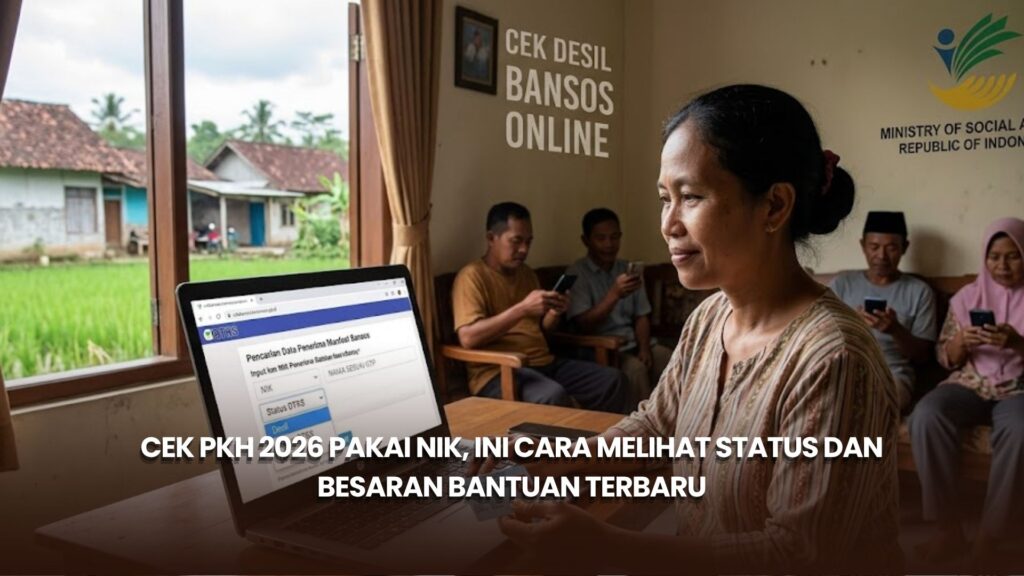 Cek PKH 2026 Pakai NIK, Ini Cara Melihat Status dan Besaran Bantuan Terbaru
