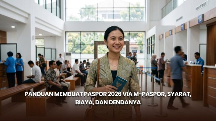 Panduan Membuat Paspor 2026 via M-Paspor, Syarat, Biaya, dan Dendanya
